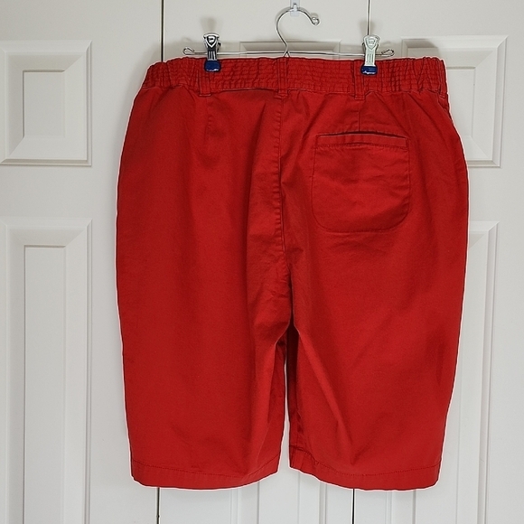 Travel Smith Original Fit Women's Shorts in Brick Red Inseam 12" Women's Sz 16 - Picture 5 of 6